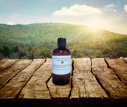 Gel nettoyant pour le corps antimoustique