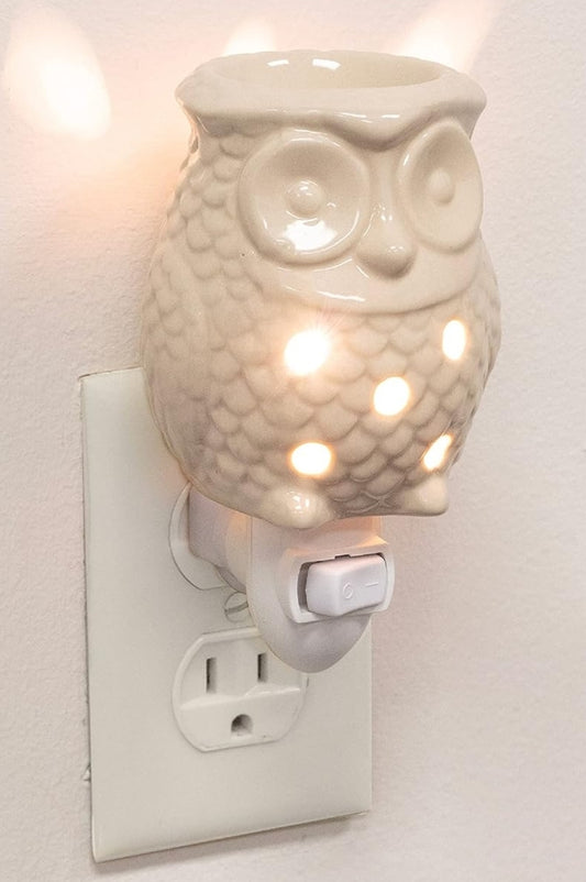 Diffuseur électrique hibou avec galets