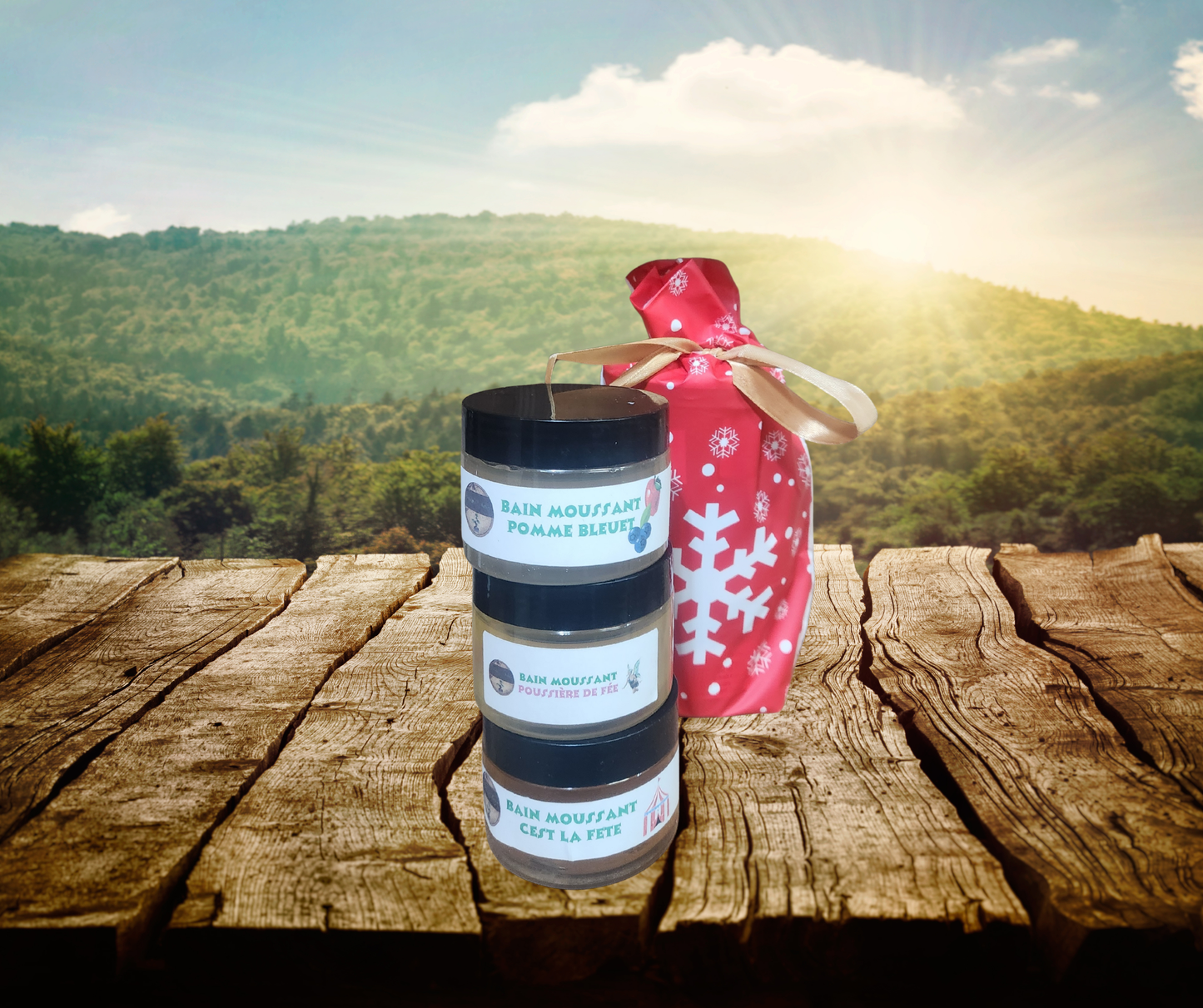 Coffret bain moussant