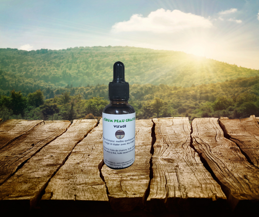 Serum pour le visage peau grasse