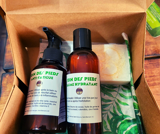 Coffret soin des pieds