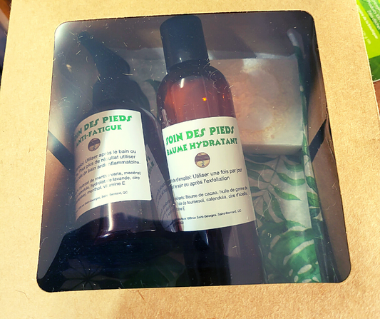 Coffret soin des pieds