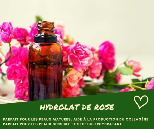 Hydrolat de rose de retour à l'automne