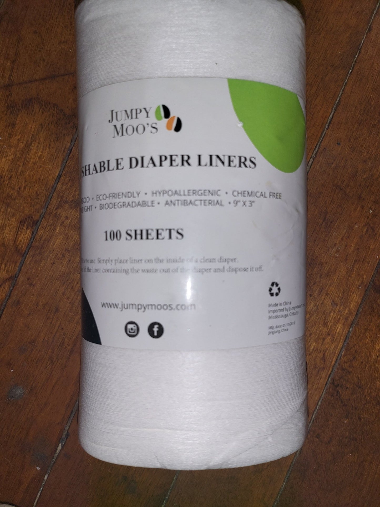 Insert compostable paquet de 100
