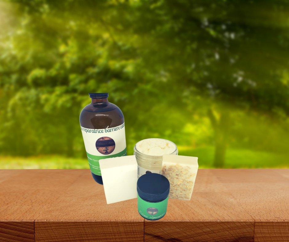 Kit complet barrière cutanée et plaie dermatite