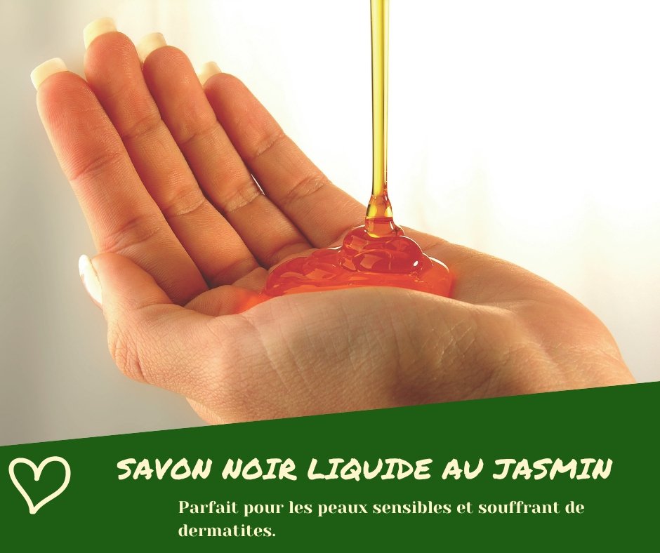 Savon noir liquide au jasmin - Astuces Nature